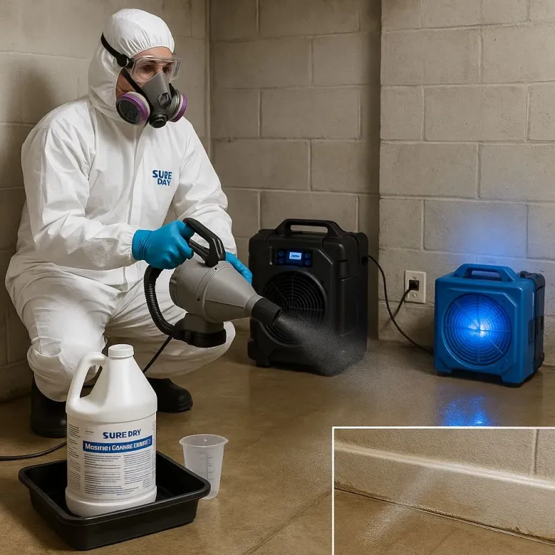 Sanitization and Odor Removal process in New Market, AL