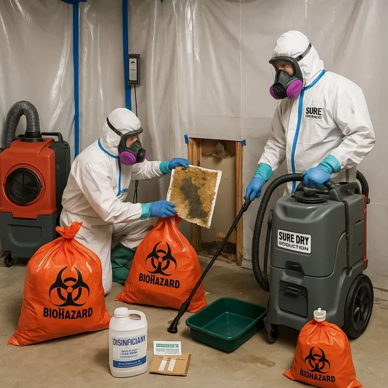 Contaminated Water Handling Protocols process in New Market, AL